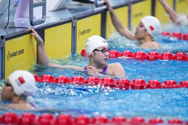 开云-冠军赛张雨霏李冰洁延续好状态 傅园慧抢跳无成绩